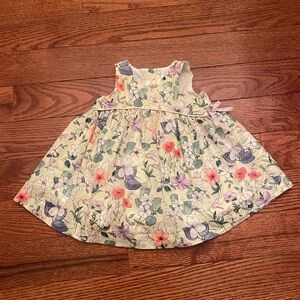 Janie and Jack Pink Smocked Sundress Sleeveless Casual